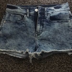 Express jean shorts